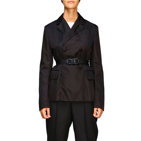 women prada vest|prada women's double breasted jackets.